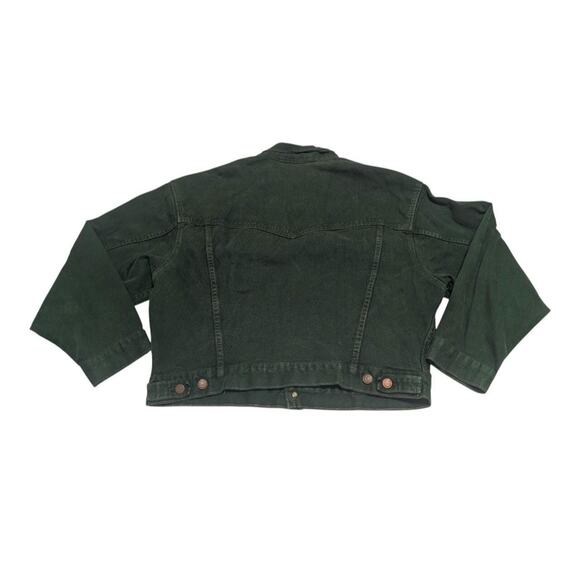 Vintage 90s Green Levi's Jacket 70597-0862 Size Medium 1993 - Picture 7 of 9
